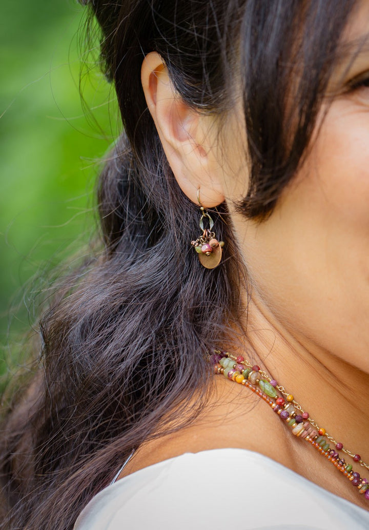 Dominion Unakite Dangle Earrings