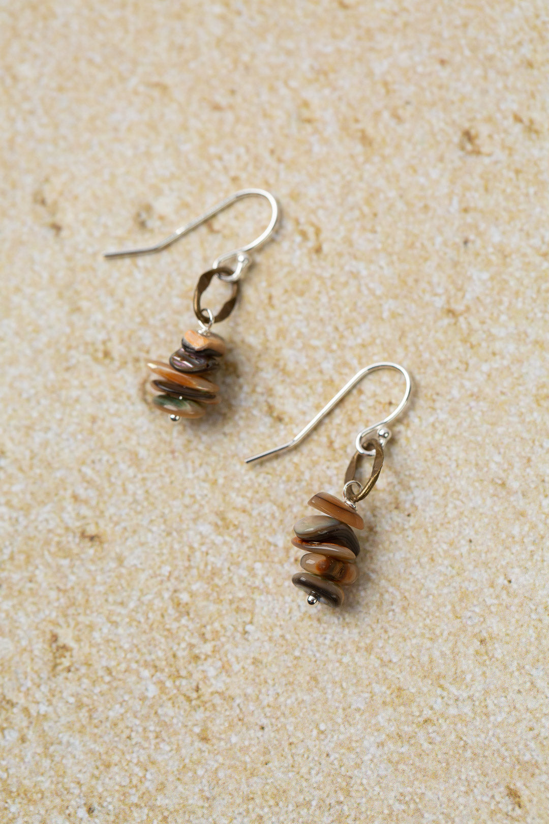 Dunes Abalone Dangle Earrings – Anne Vaughan Designs