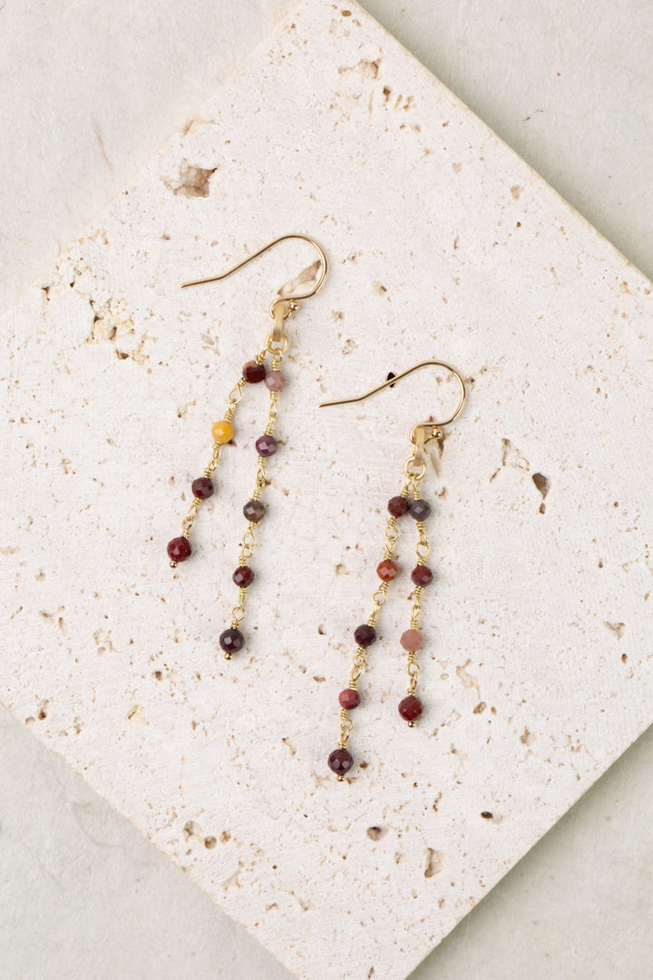Dominion Mookaite Dangle Earrings