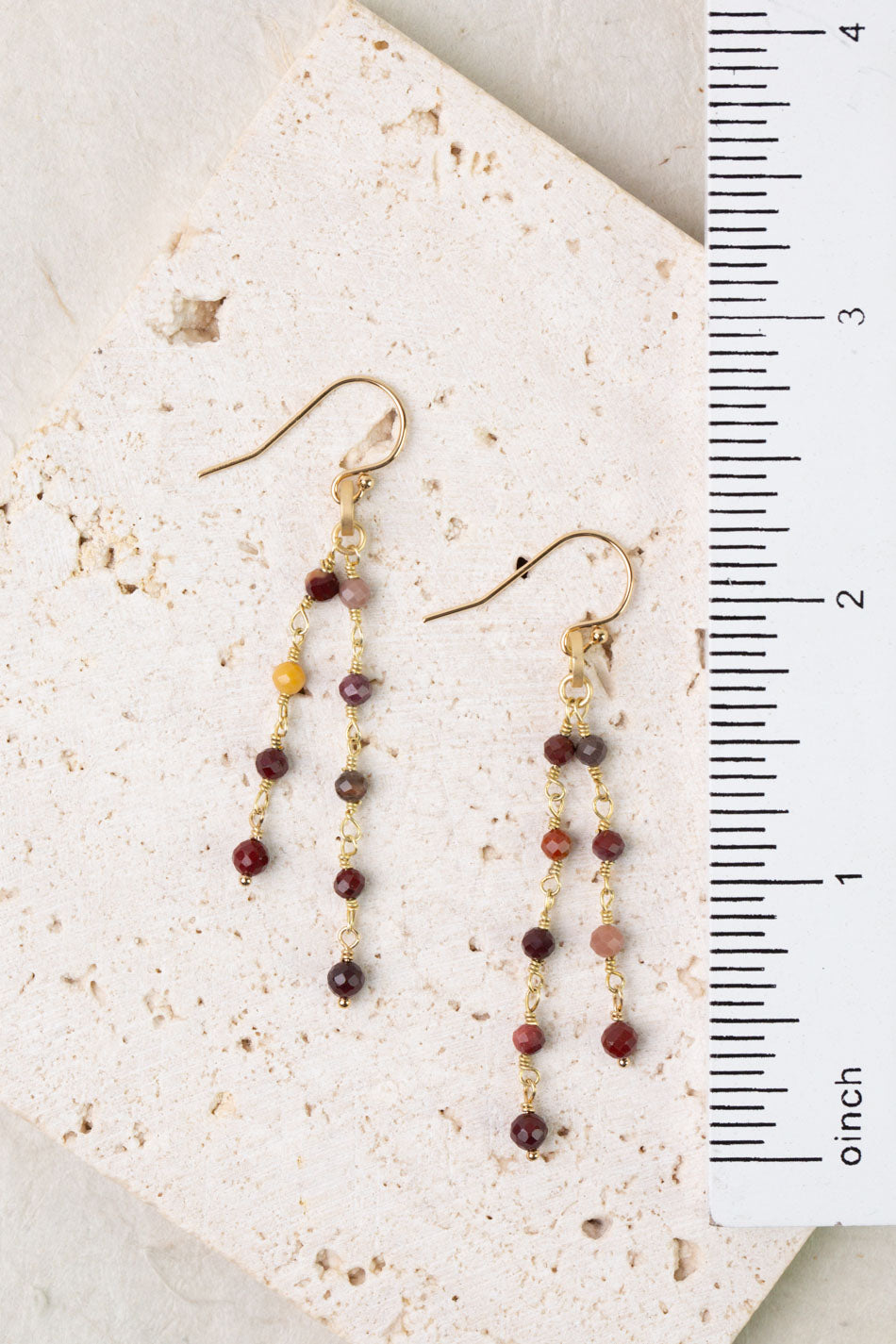 Dominion Mookaite Dangle Earrings