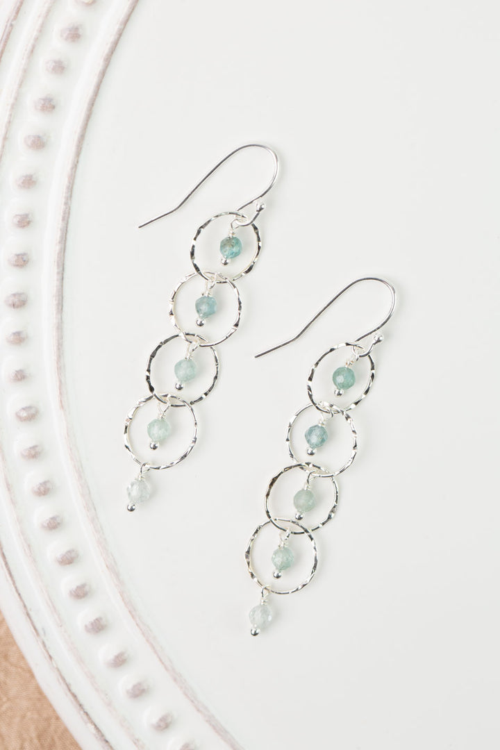 Dewdrop Apatite Dangle Earrings