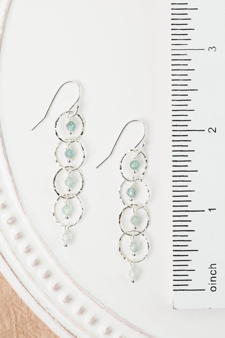 Dewdrop Apatite Dangle Earrings