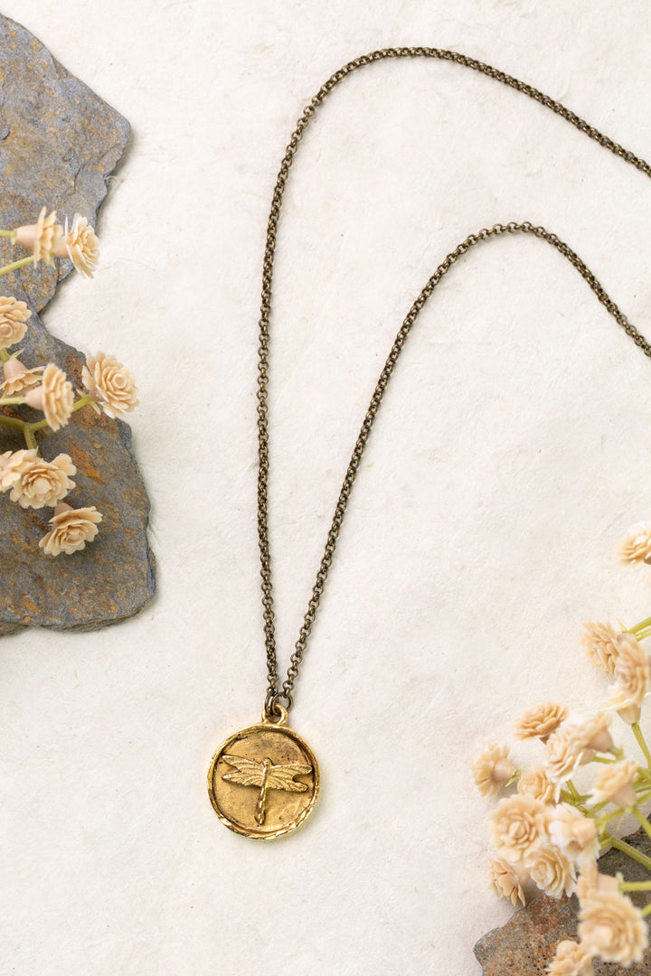 Enlighten 16-18" Dragon Fly Simple Necklace