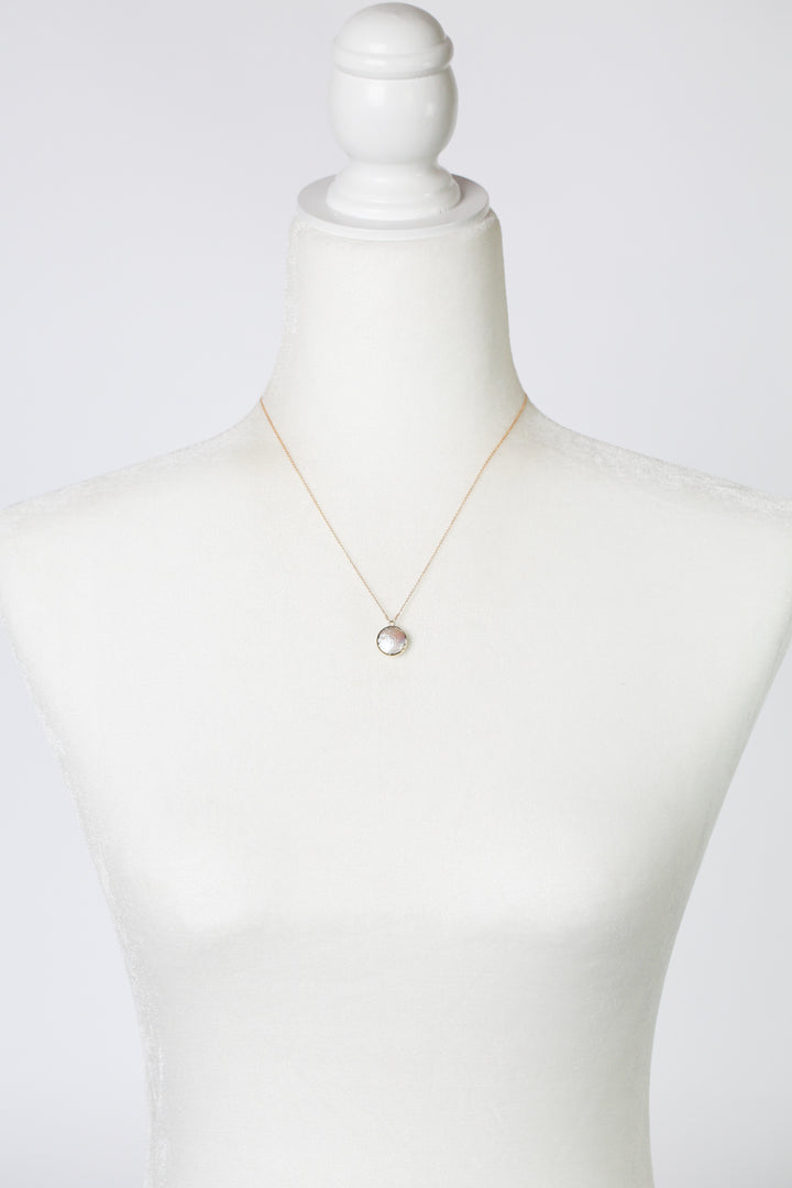 Favorites 16.5-18.5" Coin Pearl Focal Necklace