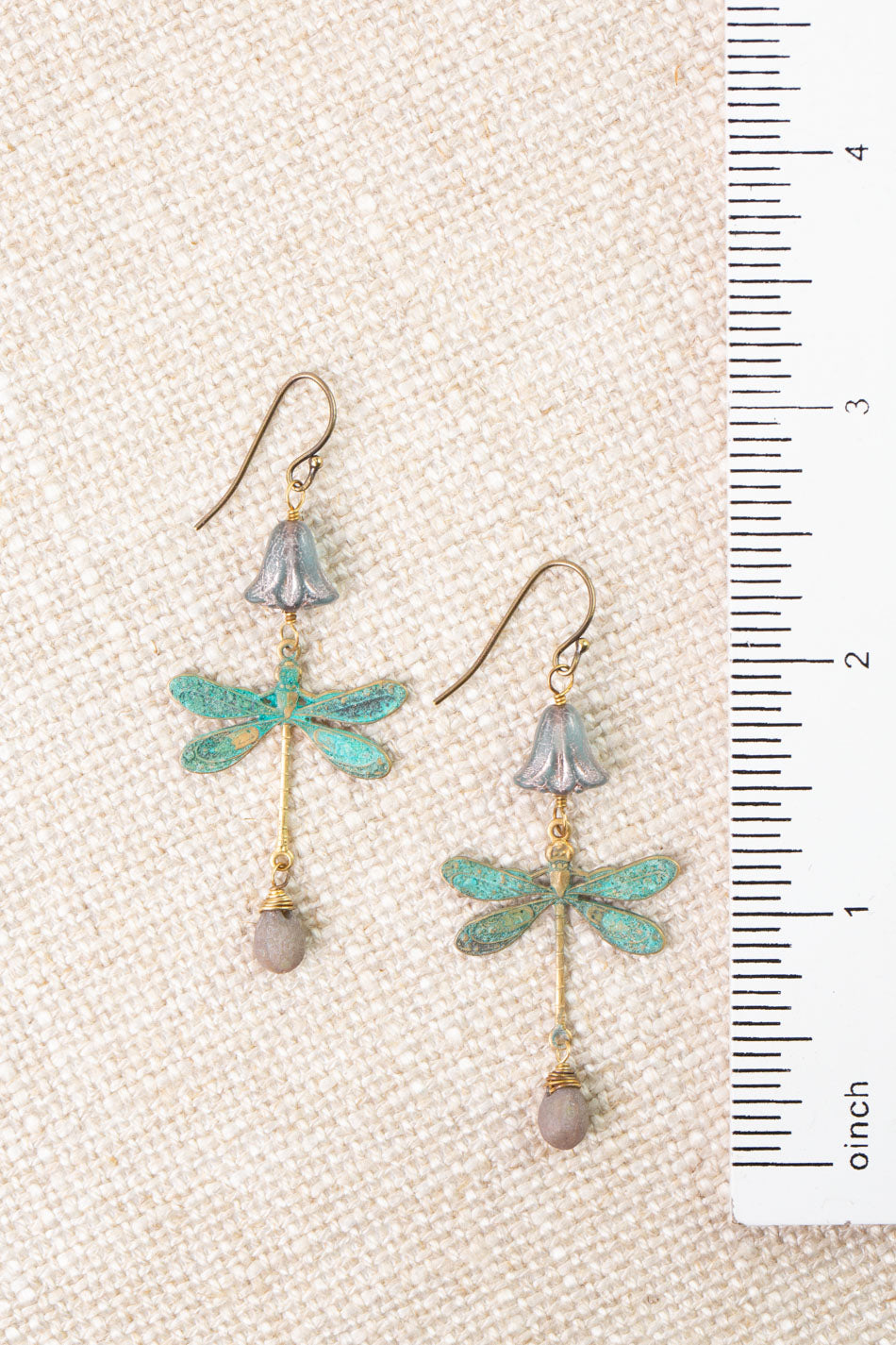 Folklore Czech Glass Statement Earrings