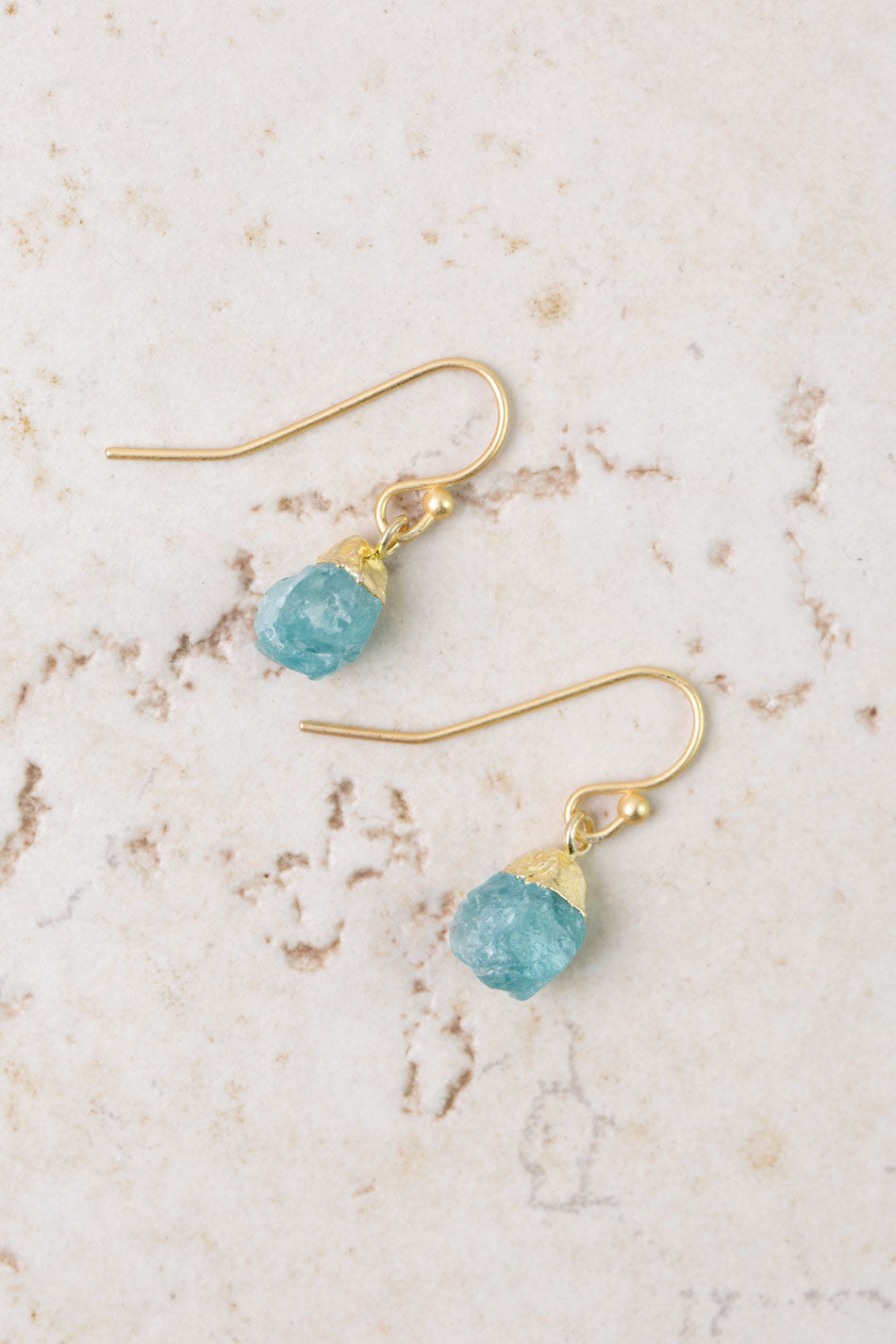 Farmers Market Apatite Simple Earrings