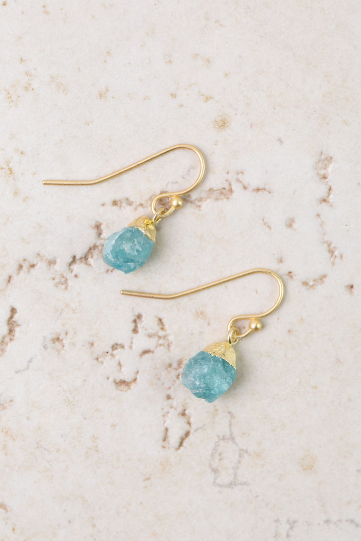 Farmers Market Apatite Simple Earrings