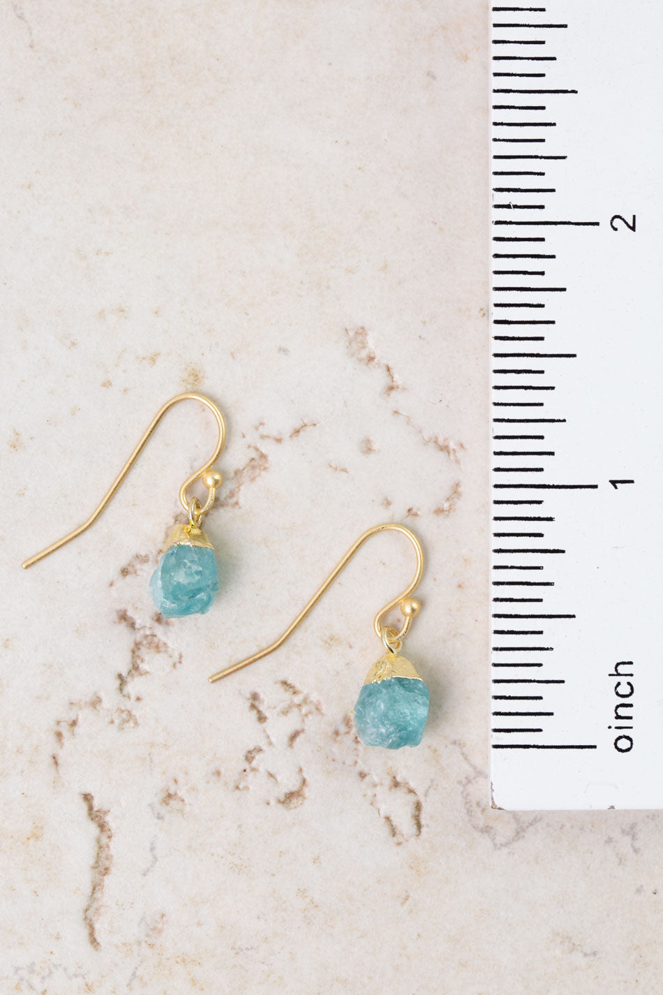 Farmers Market Apatite Simple Earrings