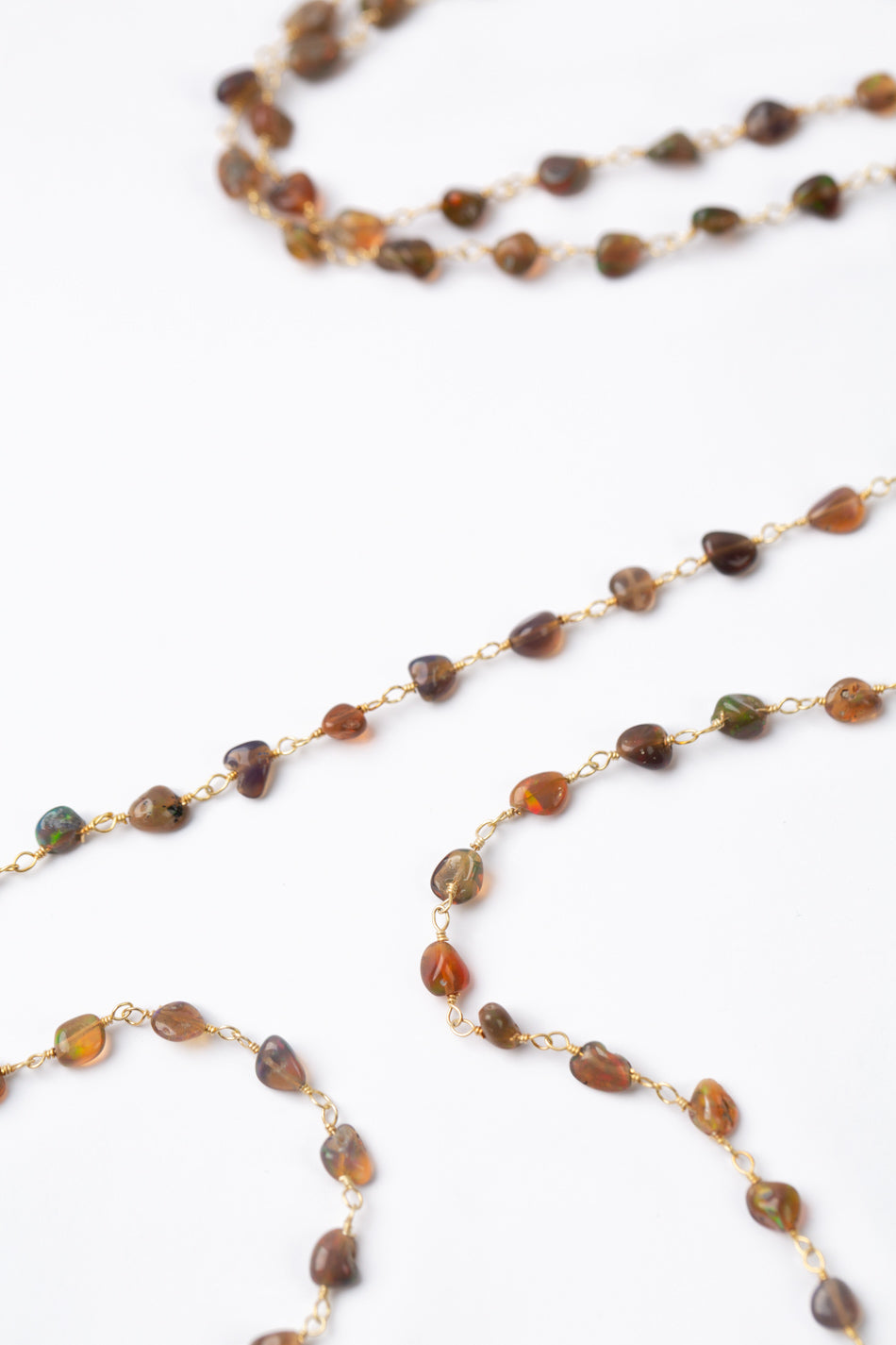 Fireside 42.5-44.5" Opal Simple Necklace