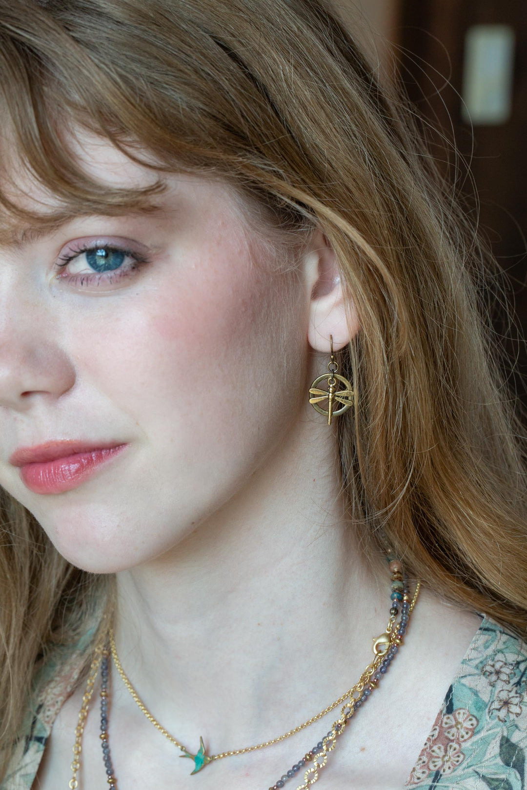 Folklore Dragonfly Statement Earrings