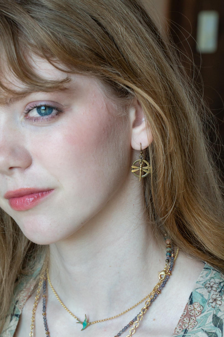 Folklore Dragonfly Statement Earrings
