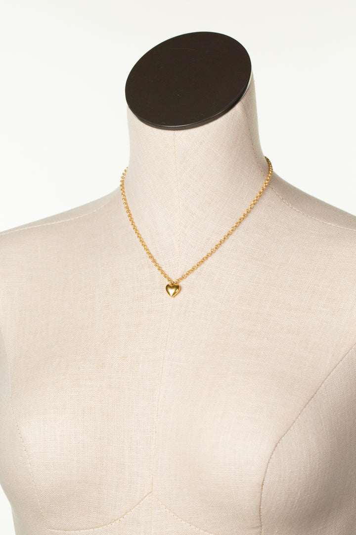 Joy 15-17" Heart Pendant Simple Necklace