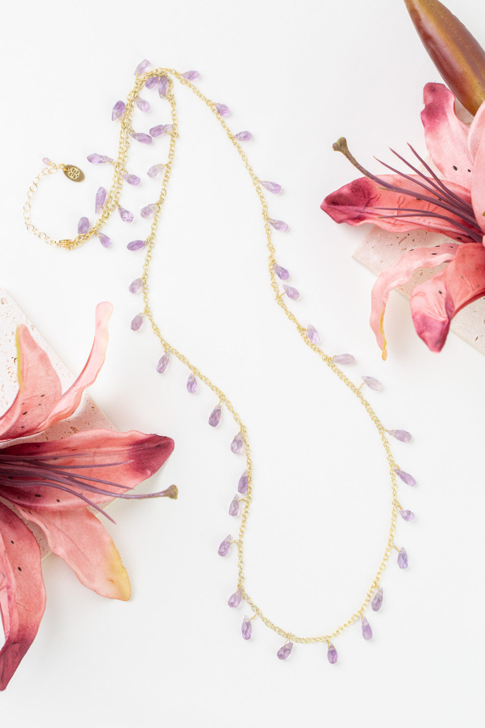 Joy 31-33" Amethyst Simple Necklace