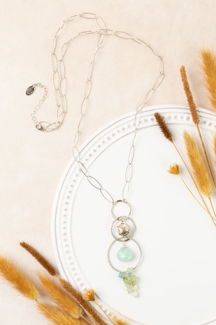 Limited Edition 27-29" Peruvian Opal Tassel Necklace