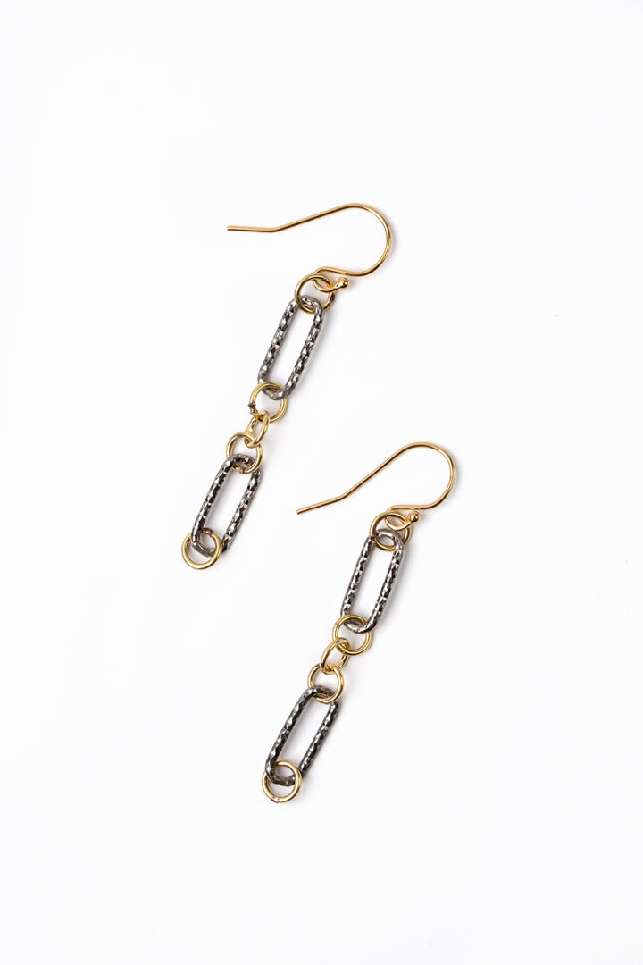 Limited Edition Mixed Metal Earrings