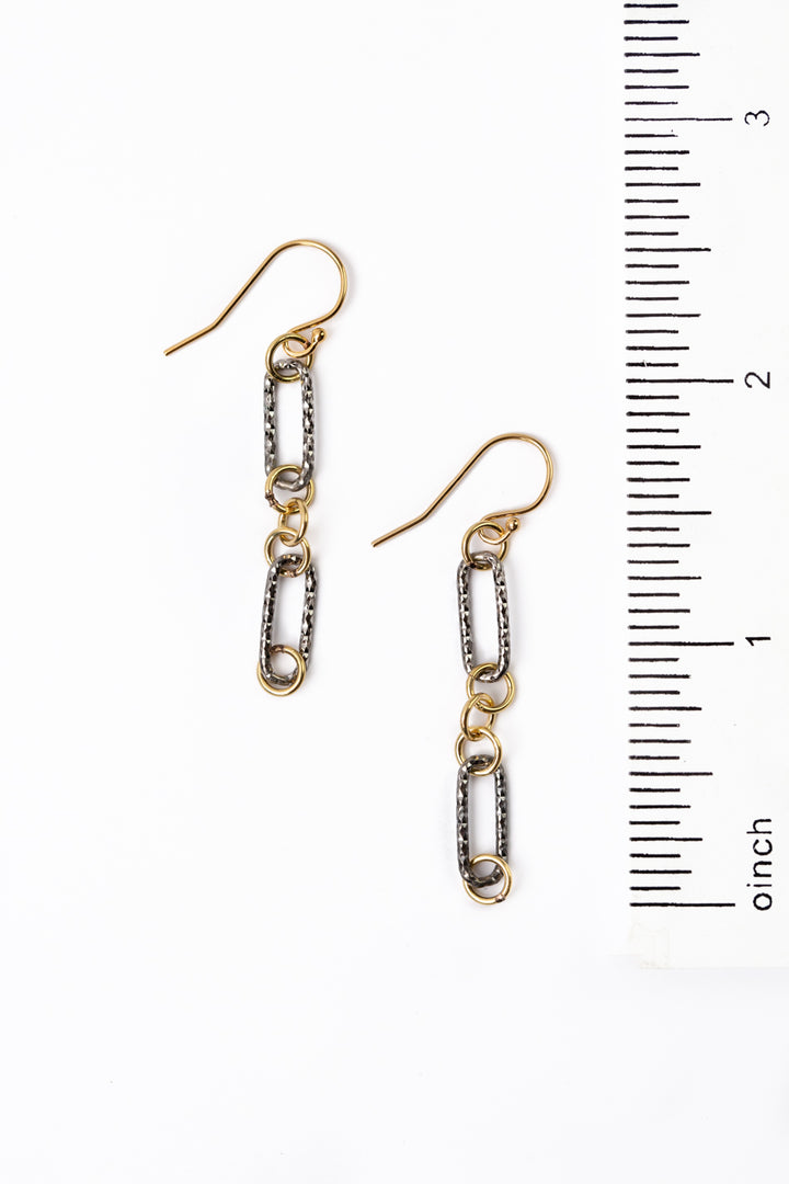 Limited Edition Mixed Metal Earrings