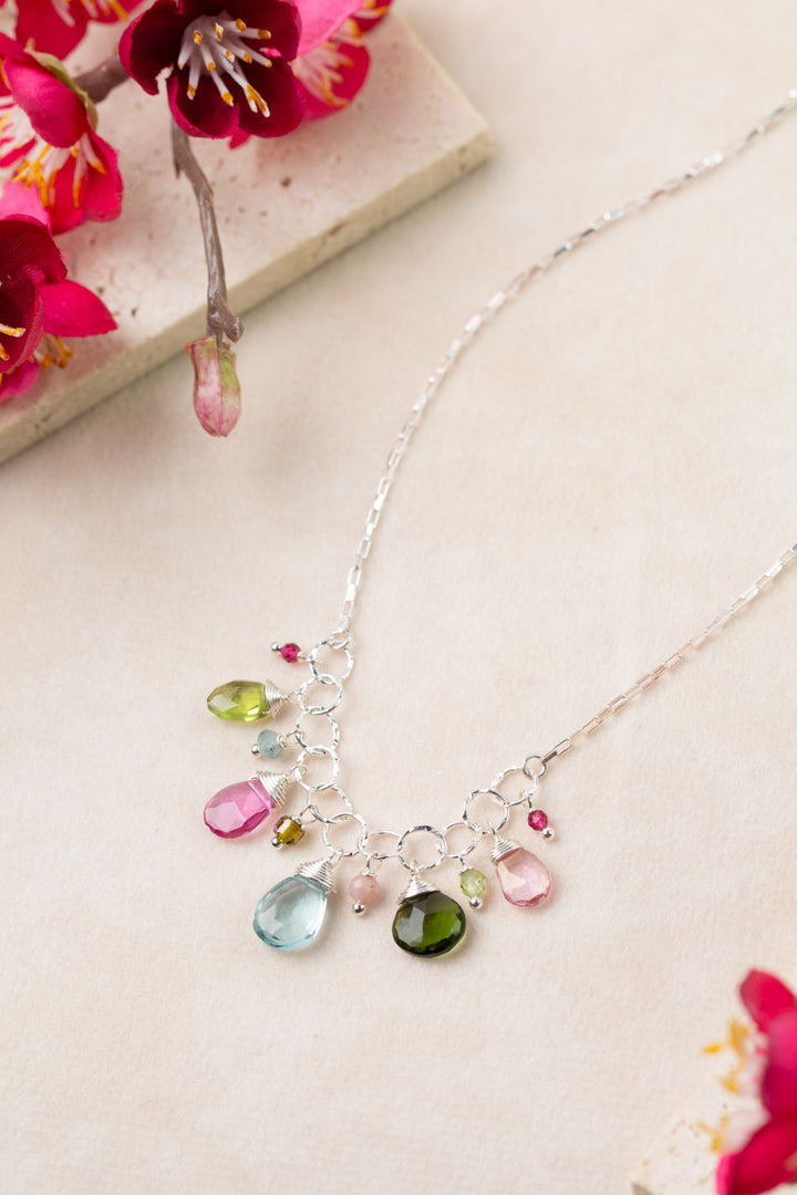 Limited Edition 16-18" Mixed Gemstones Simple