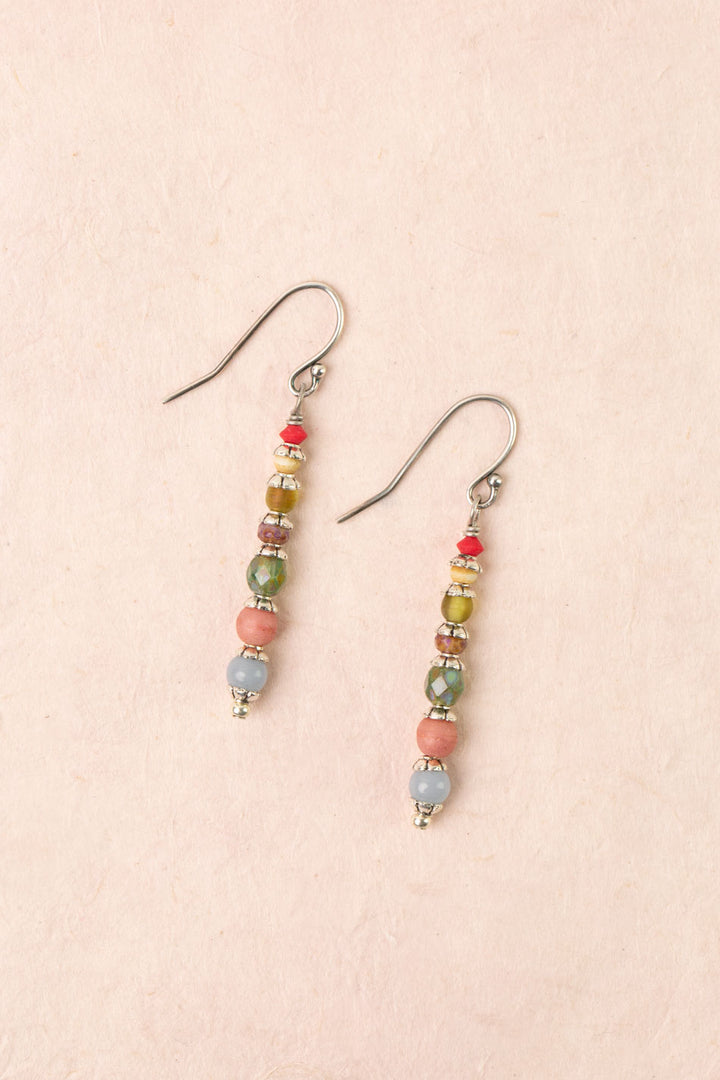 Leilani Czech Glass Simple Earrings