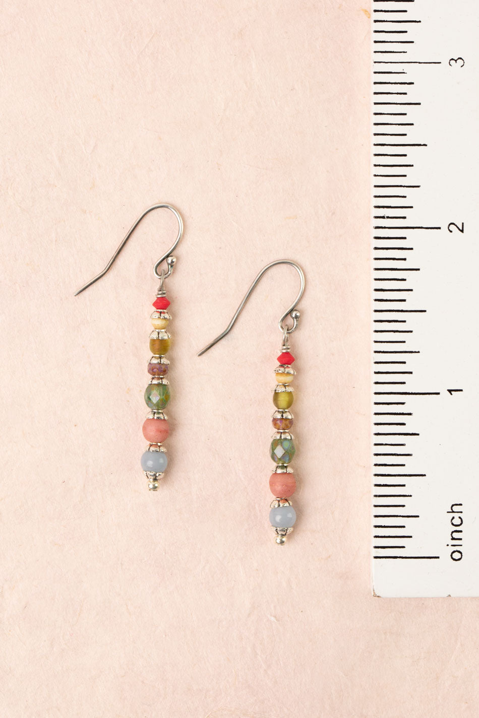 Leilani Czech Glass Simple Earrings