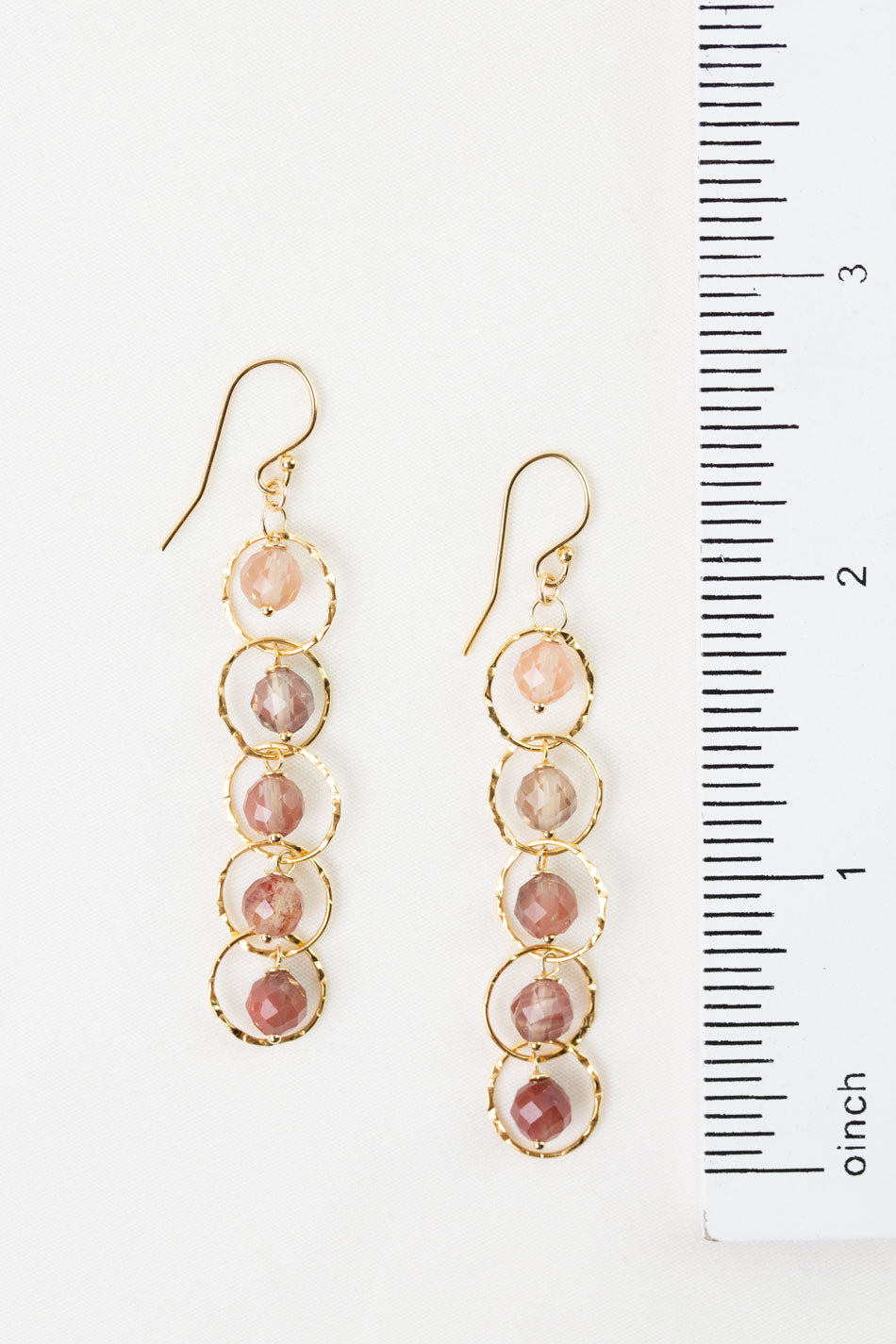 Love Andesine Labradorite Dangle Earrings