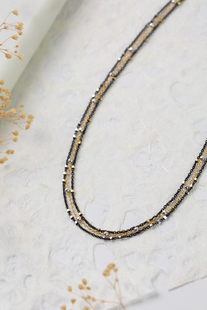 Nightfall 25-27" Multistrand Necklace