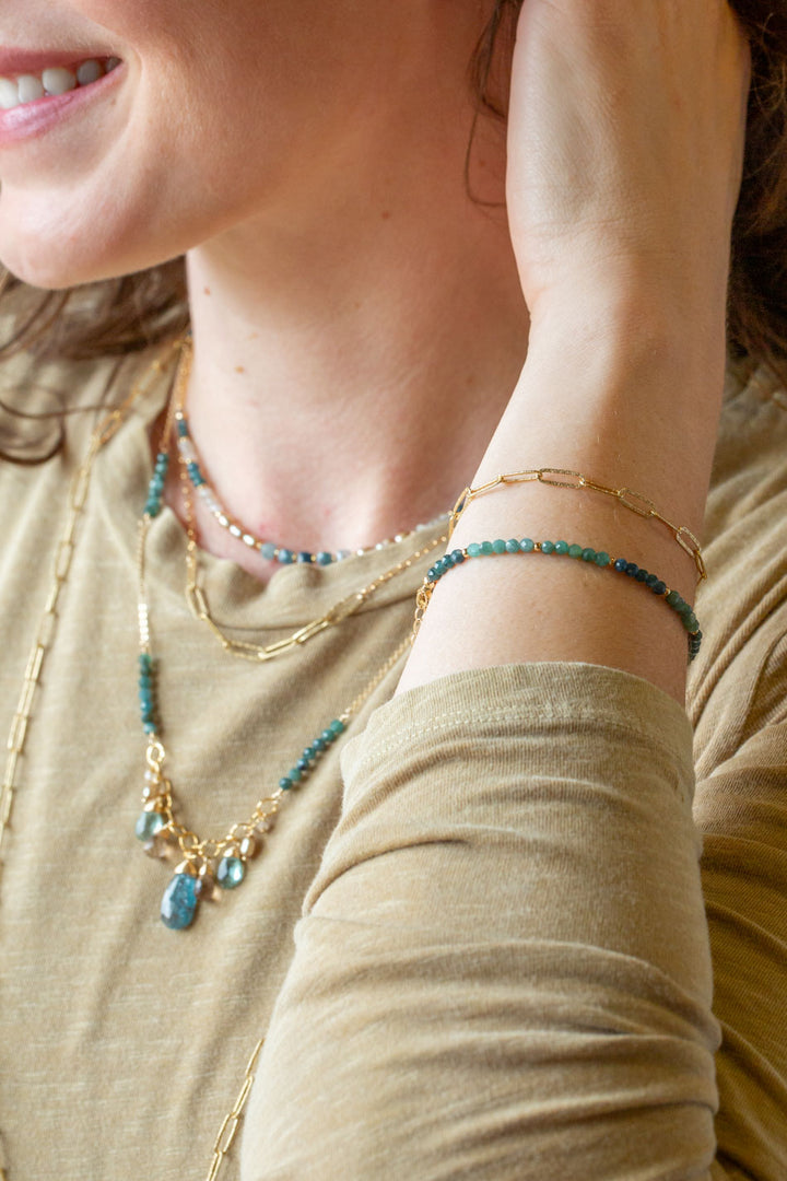 Ocean Waves 8" Simple Bracelet