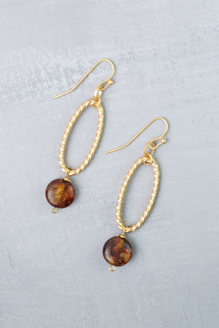 Golden Hour Dangle Earrings