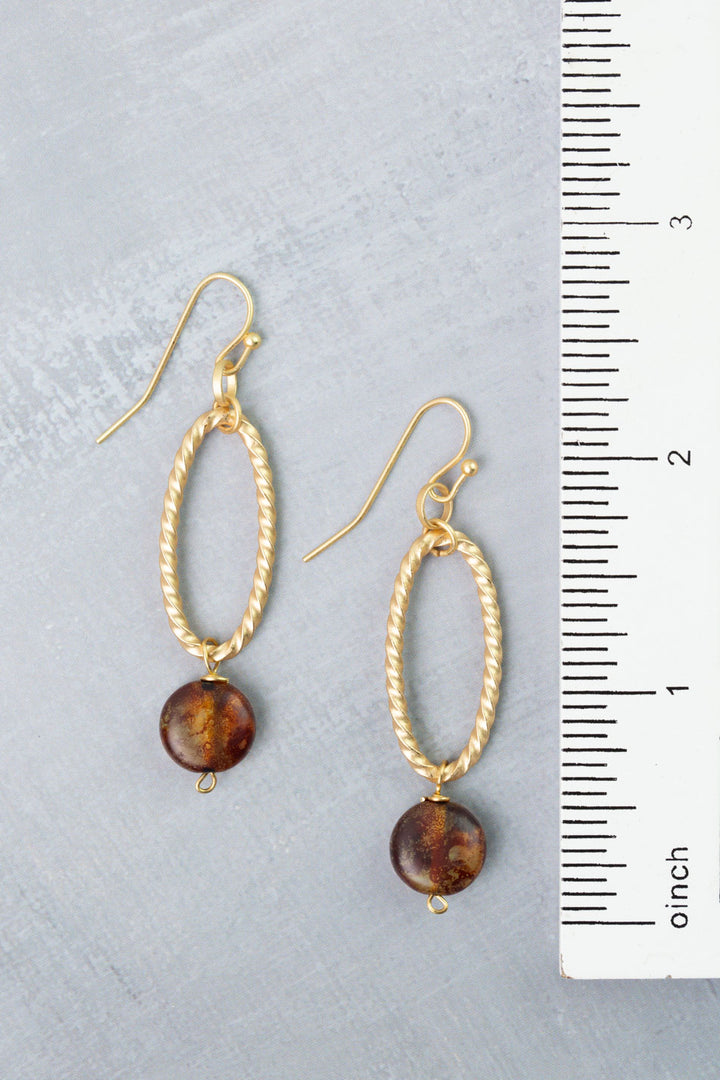 Golden Hour Dangle Earrings