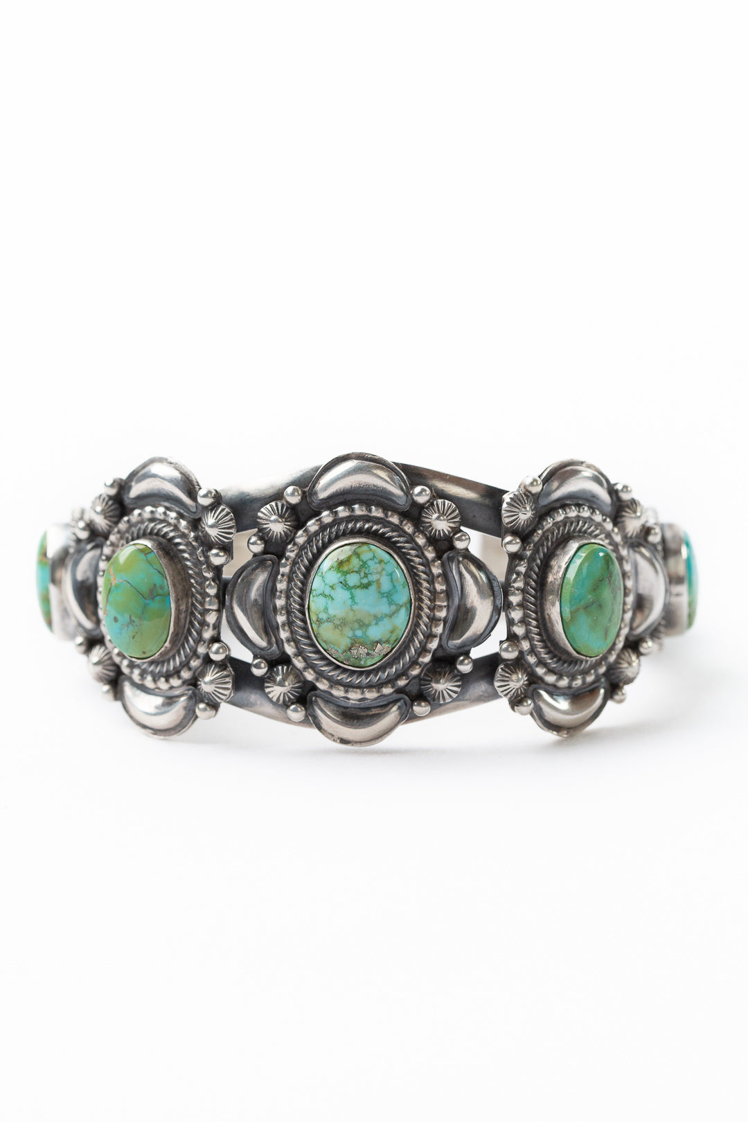 Tom Lewis Handcrafted Sonoran Turquoise Bracelet