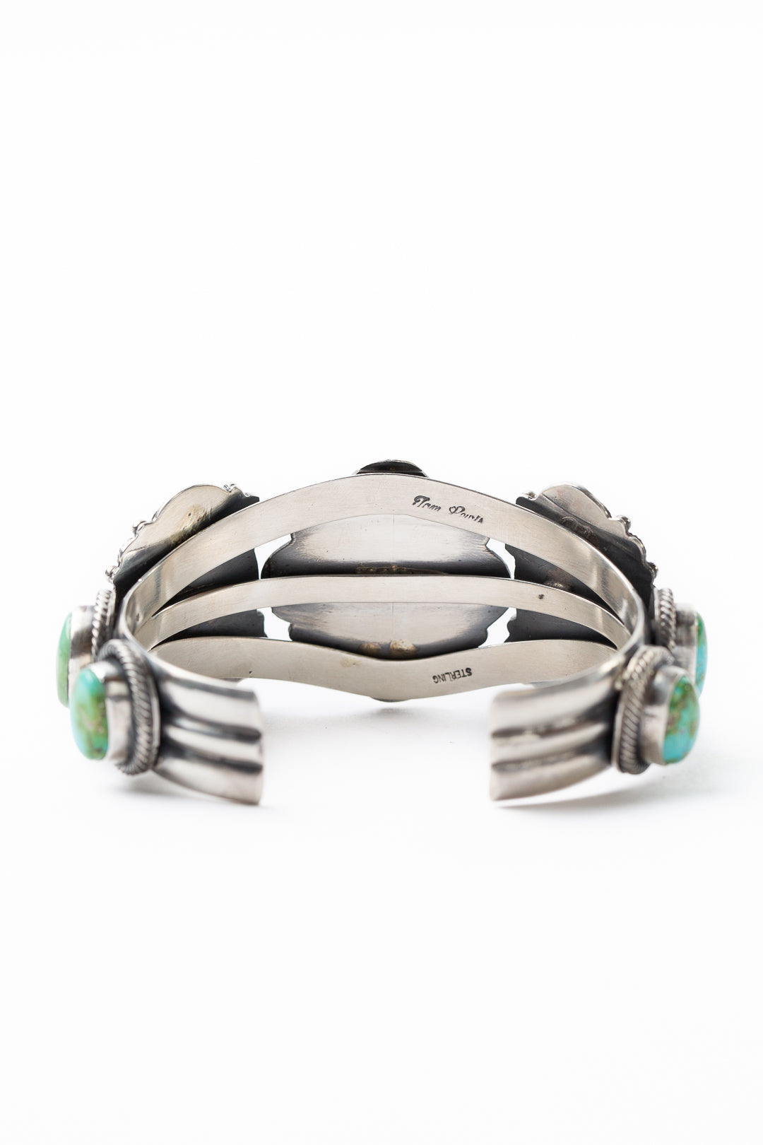Tom Lewis Handcrafted Sonoran Turquoise Bracelet
