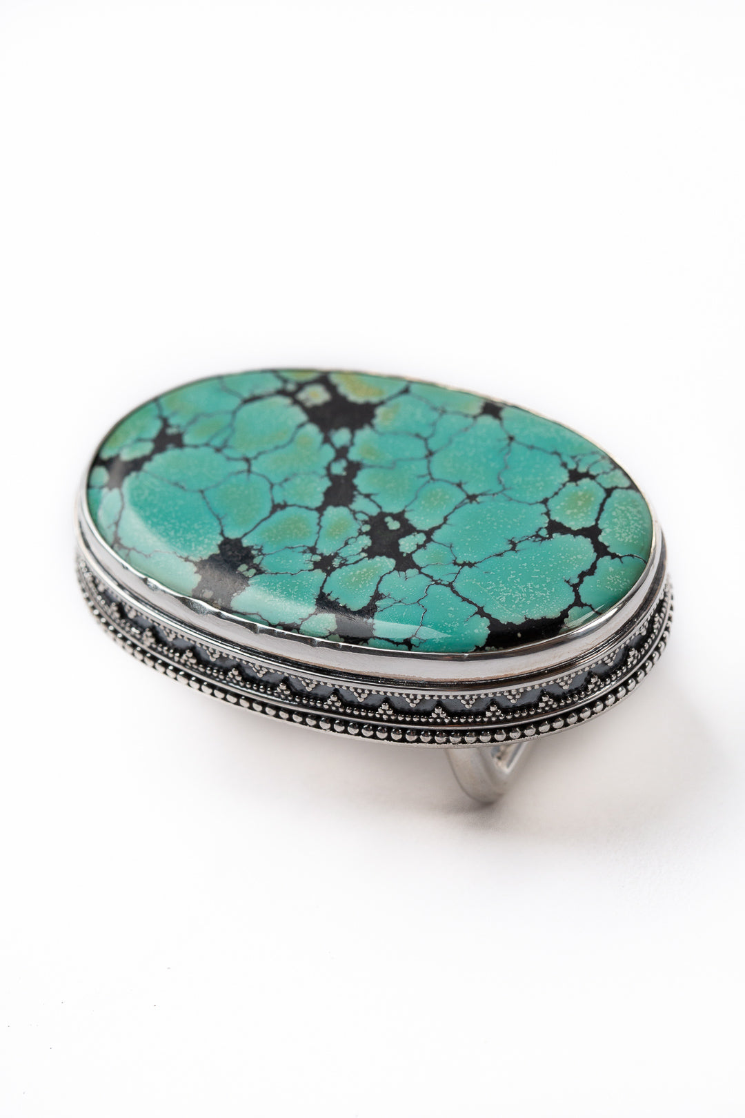 Handcrafted Royston Turquoise Belt Buckle