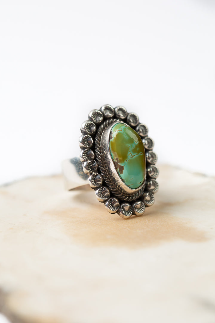 Leon Martinez Handcrafted Royston Turquoise Ring