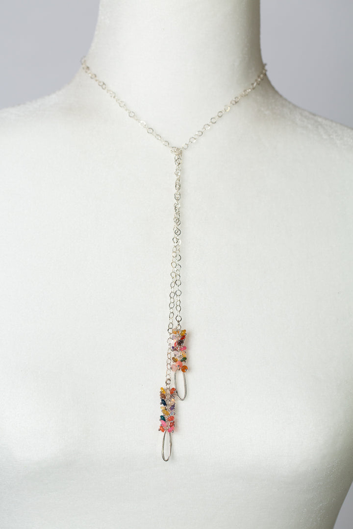 One Of A Kind 25.25" Opal Tassel Necklace