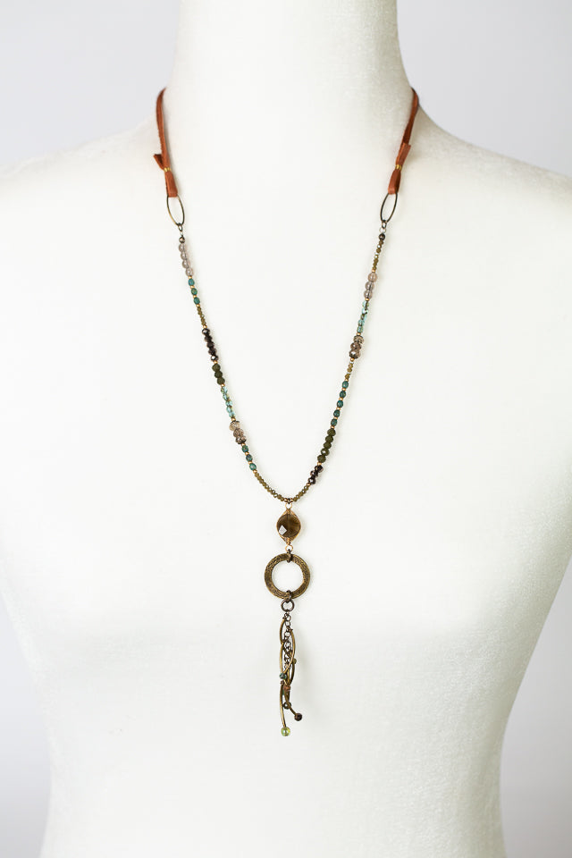 One Of A Kind Adjustable Tassel Necklace