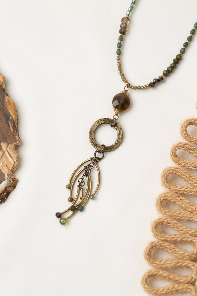One Of A Kind Adjustable Tassel Necklace