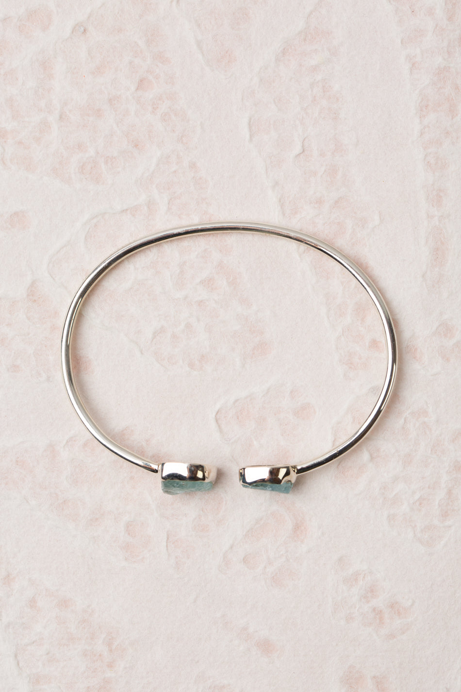 One Of A Kind 6.5" Aquamarine Simple Bracelet