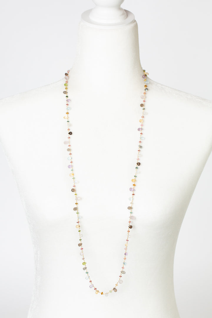 One Of A Kind 36-38" Gemstone Simple Necklace