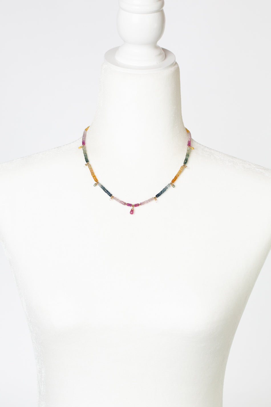 One Of A Kind 16.5-18.5" Sapphire Simple Necklace