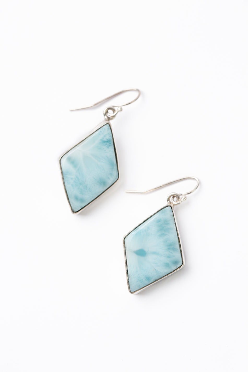 One Of A Kind Larimar Statement Earrings