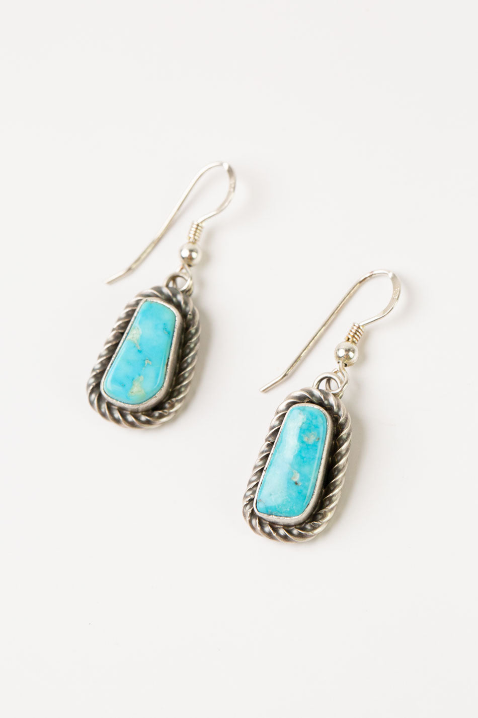 Eli Skeets 18.25" Kingman Turquoise Statement Necklace And Earrings Set
