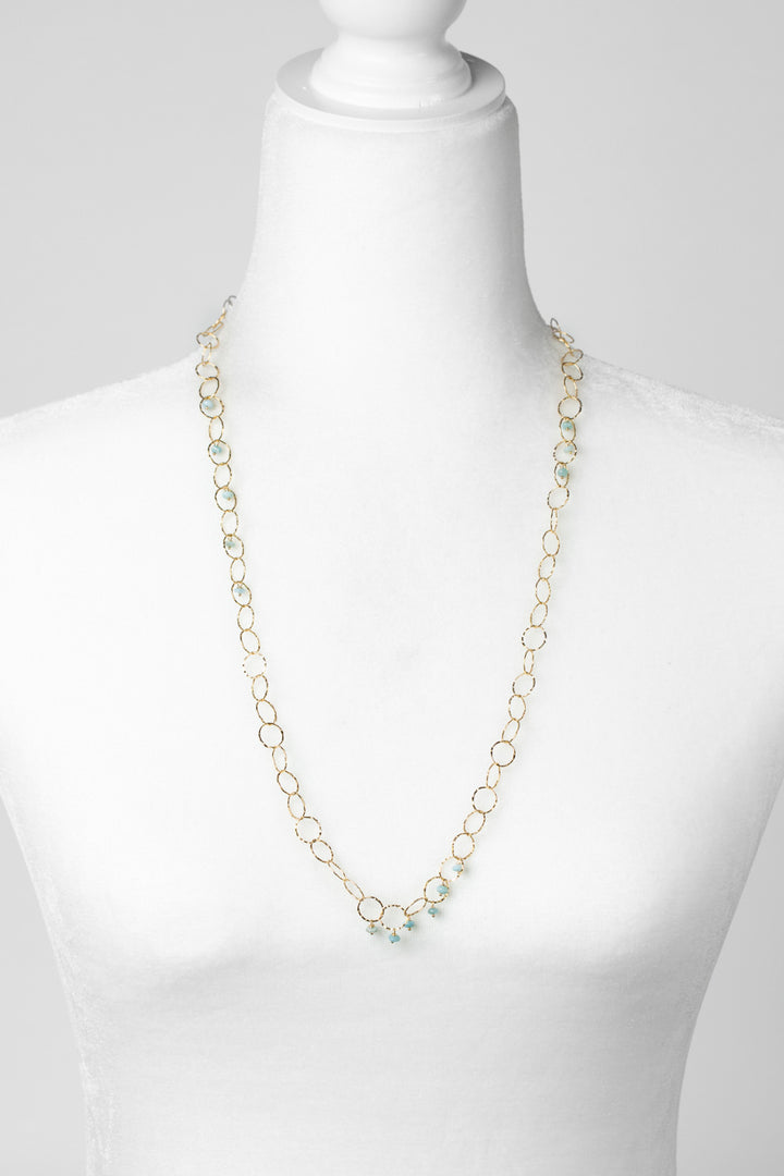 One Of A Kind 28.5-30.5" Larimar Simple Necklace