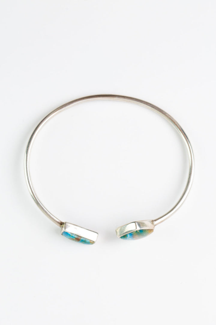 One Of A Kind 6-7" Peruvian Opal Cuff Simple Bracelet