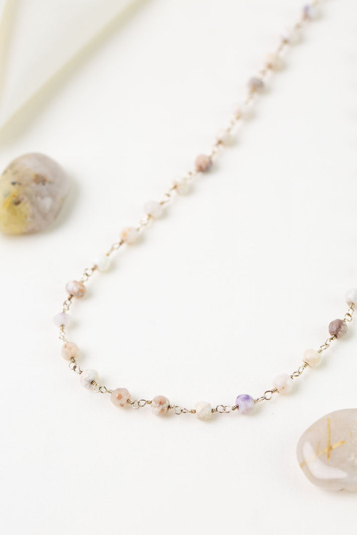 One Of A Kind 15-17" Australian Opal Simple Necklace