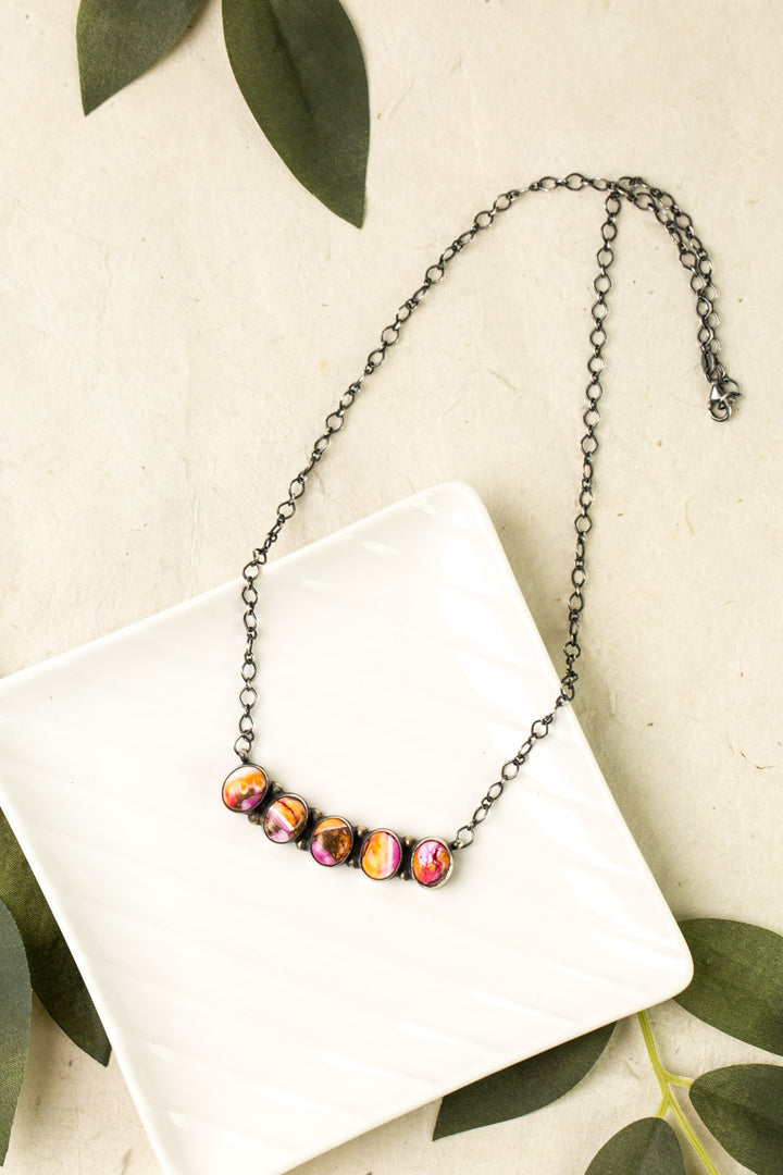 P. Skeets 20" Mohave Turquoise Simple Necklace