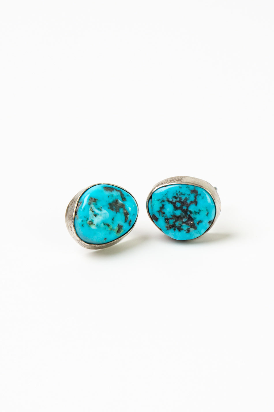 LK 24.5" Navajo Turquoise Statement Necklace And Earring Set