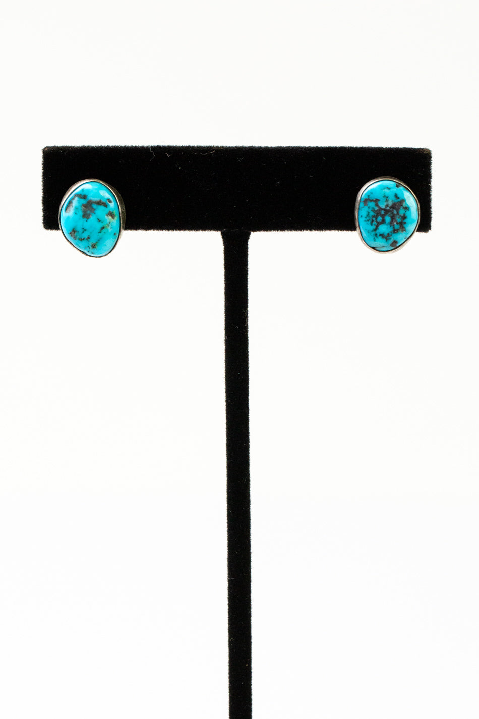 LK 24.5" Navajo Turquoise Statement Necklace And Earring Set