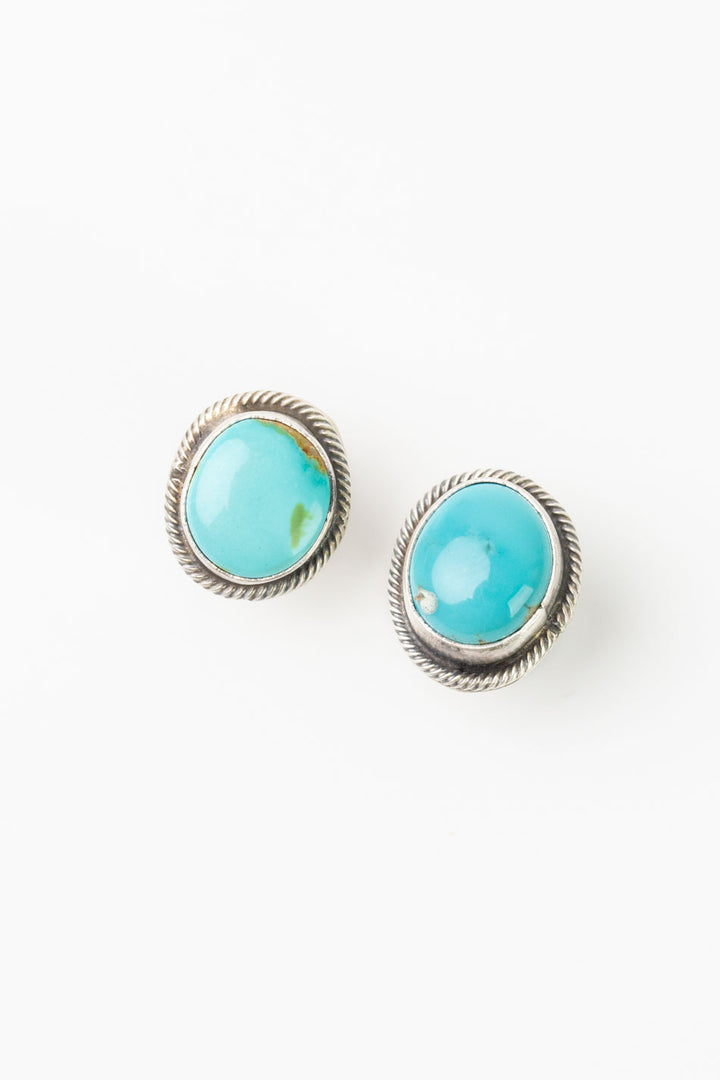 Betta Lee 18.5" Kingman Turquoise Statement Necklace And Earrings Set