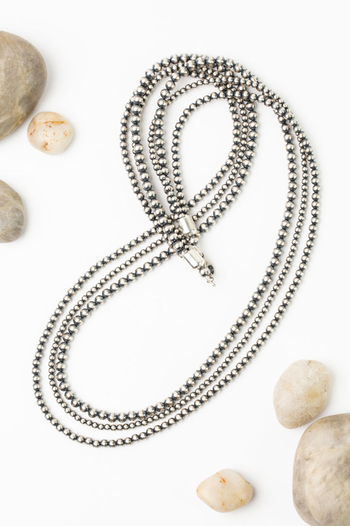 Native American 36" Desert Pearls Statement Necklace