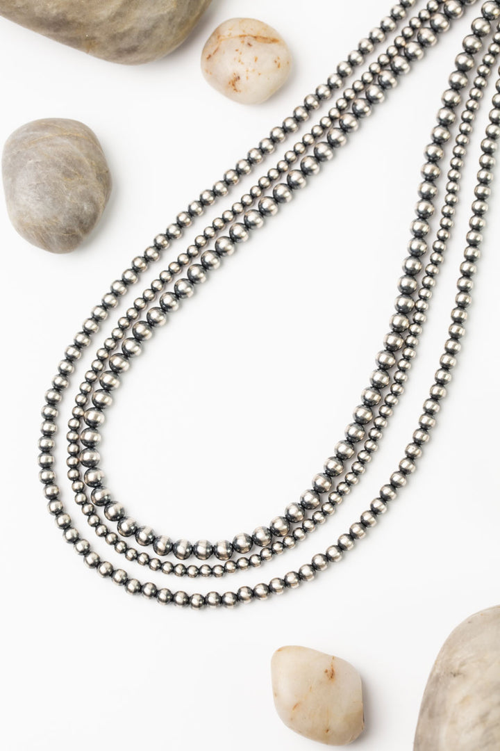 Native American 36" Desert Pearls Statement Necklace