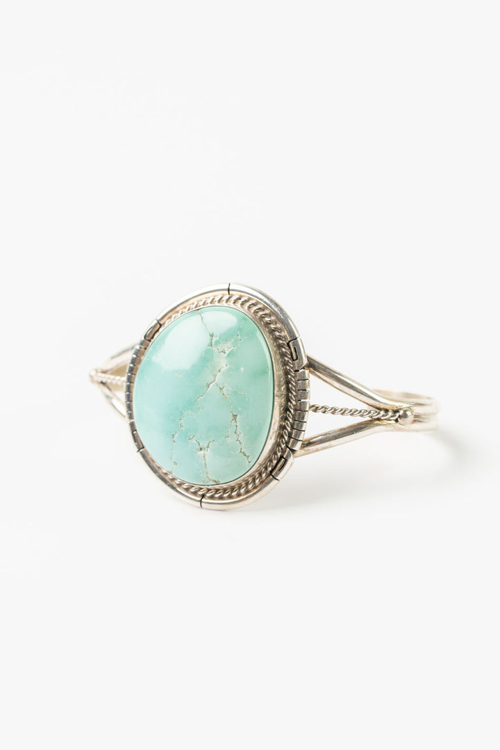 Native American Royston Turquoise Cuff Bracelet